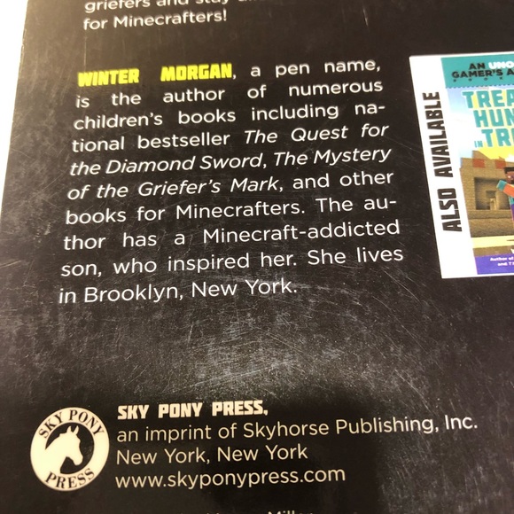 Unofficial Minecraft Adventure Novel - Book #1 The Secret Treasure - Picture 6 of 8